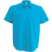 Chemise manches courtes Ace K551 - Bright Turquoise