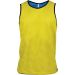Chasuble réversible multisports PA042 - Fluorescent Yellow / Sporty Royal Blue