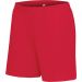 Short femme Jersey sport PA152 - Red