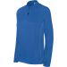 Sweat-shirt femme running 1/4 zip PA336 - Sporty Royal Blue