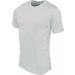 T-shirt sport bi-matière manches courtes PA465 - White / Silver
