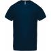 T-shirt homme polyester col V manches courtes PA476 - Sporty Navy