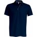 Polo maille piquée sport manches courtes PA485 - Navy / Silver