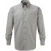 Chemise manches longues homme Oxford RU932M - Silver