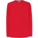 T-shirt enfant manches longues valueweight SC61007 - Red