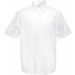 Chemise homme manches courtes oxford SC65112 - White