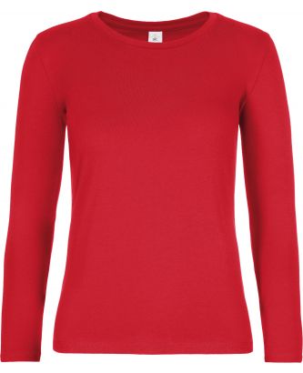 T-shirt manches longues femme #E190 Red