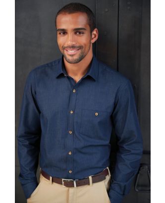 Chemise Jasper BT7886 - Denim