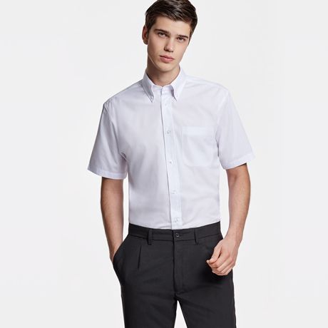 Chemise pilote personnalisé manches courtes homme