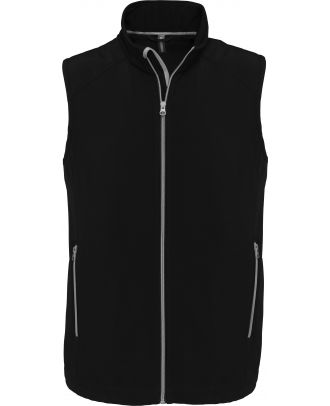 Bodywarmer softshell 2 couches K423 - Black