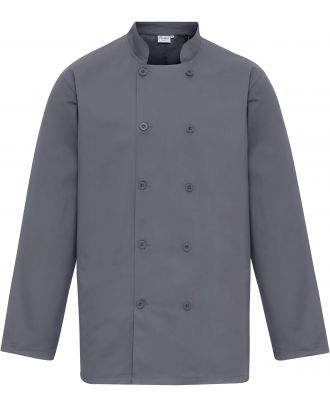 Veste de cuisine manches longues PR657 - Steel