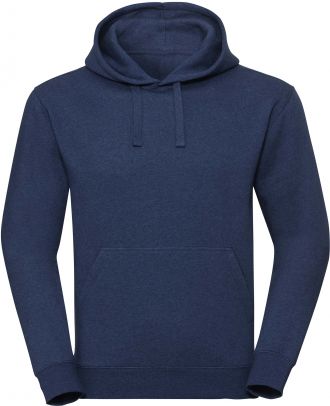 Sweat-shirt homme à capuche authentic Chiné RU261M - Ocean Melange