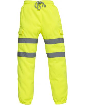 Pantalon de jogging haute visibilité YHV016T - Hi Vis Yellow