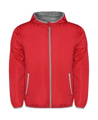 Coupe-vent avec capuche ANGELO rouge