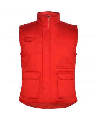 Bodywarmer multipoches ALMANZOR ROUGE