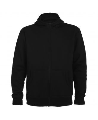 Sweat-shirt capuche avec fermeture éclair MONTBLANC noir