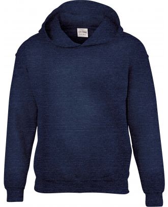 Sweat-shirt enfant à capuche Heavy Blend™ 18500B - Heather Sport Dark Navy 