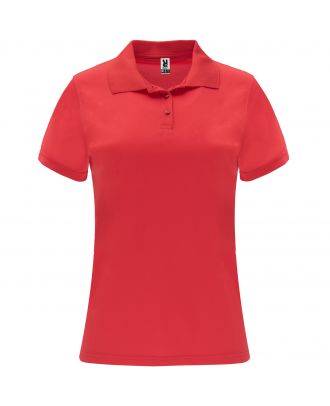 Polo manches courtes MONZHA WOMAN rouge