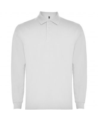 Polo enfant manches longues CARPE CHILD BLANC