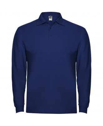Polo manches longues ESTRELLA L/S bleu royal