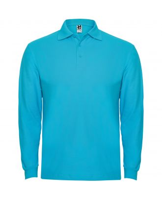 Polo manches longues ESTRELLA L/S turquoise