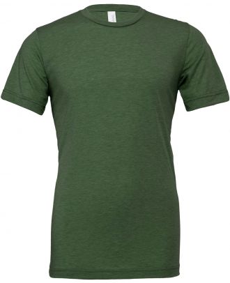 T-shirt homme triblend col rond BE3413 - Grass Green Triblend