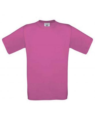 T-shirt enfant manches courtes exact 150 CG149 - Fuchsia