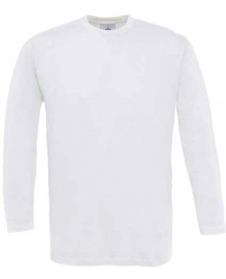 T-shirt homme manches longues exact 190 LSL CG191 - White