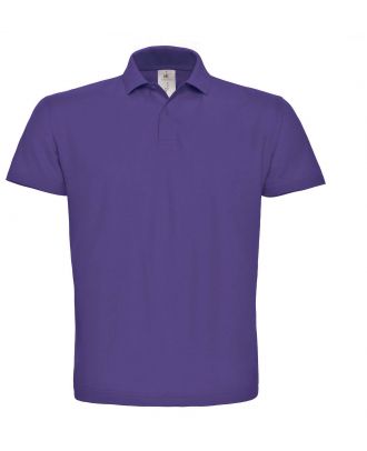 Polo homme manches courtes ID.001 PUI10 - Purple