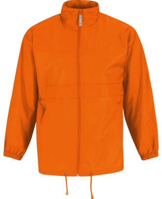 Coupe vent homme sirocco JU800 - Orange de face