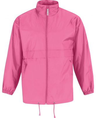 Coupe vent homme sirocco JU800 - Pixel Pink de face