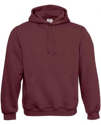 Sweat-shirt à capuche unisexe Hooded WU620 - Burgundy