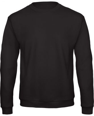 Sweatshirt col rond ID.202 WUI23 - Black de face