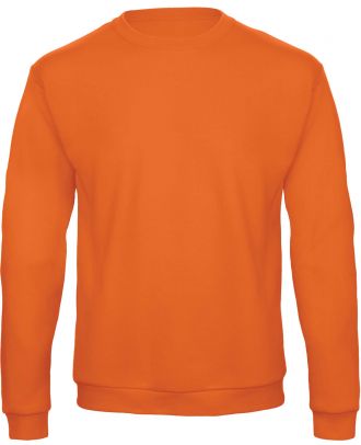 Sweatshirt col rond ID.202 WUI23 - Pumpkin Orange de face