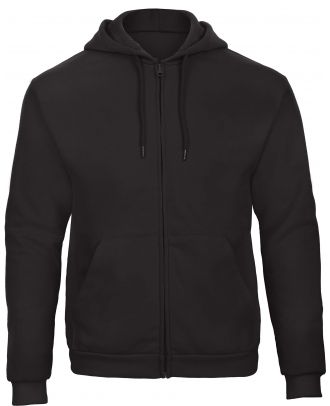 Sweatshirt capuche zippé ID.205 - Black