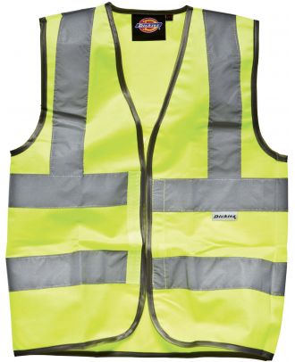 Gilet enfant Haute Visibilité DSA22007 - Yellow