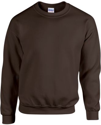 Sweat-shirt col rond Heavy Blend™ GI18000 - Dark Chocolate