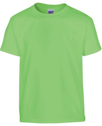 T-shirt enfant manches courtes heavy 5000B - Lime