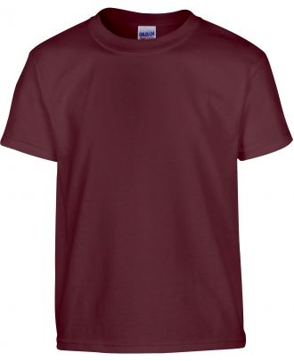 T-shirt enfant manches courtes heavy 5000B - Maroon