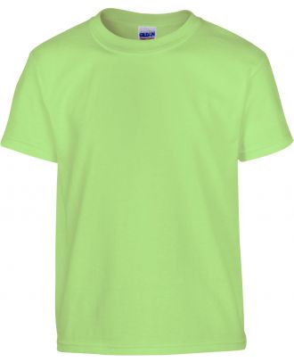 T-shirt enfant manches courtes heavy 5000B - Mint Green