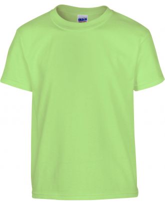 T-shirt enfant manches courtes heavy 5000B - Mint Green