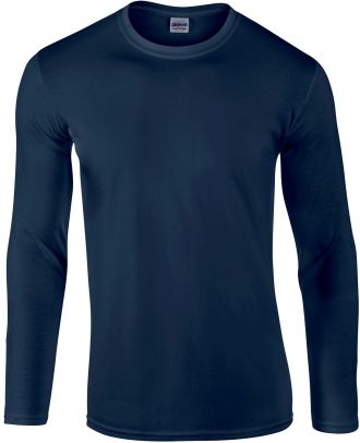 T-shirt homme manches longues Softstyle GI64400 - Navy