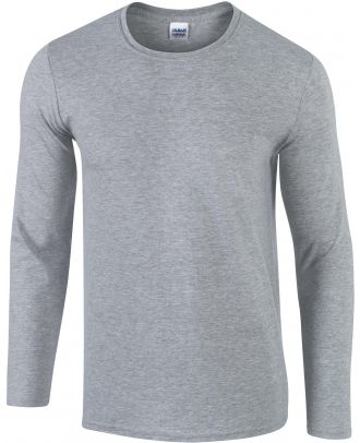 T-shirt homme manches longues Softstyle GI64400 - RS Sport Grey