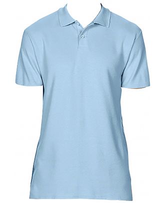 Polo homme Softstyle double piqué GI64800 - Light Blue