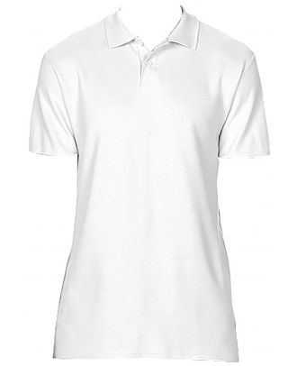 Polo homme Softstyle double piqué GI64800 - White