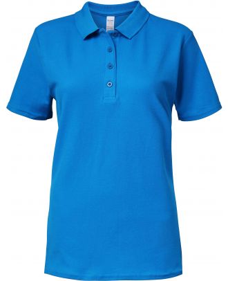 Polo femme Softstyle double piqué GI64800L - Sapphire