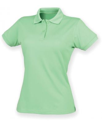 Polo femme Coolplus H476 - Lime