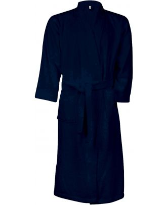 Peignoir col kimono K115 - Navy