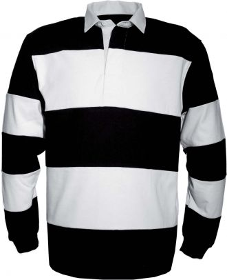 Polo rugby K215 - Black / White