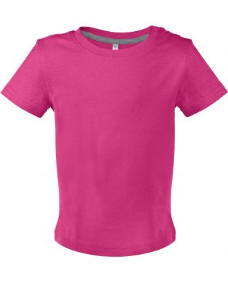 T-shirt bébé manches courtes K363 - Fuchsia